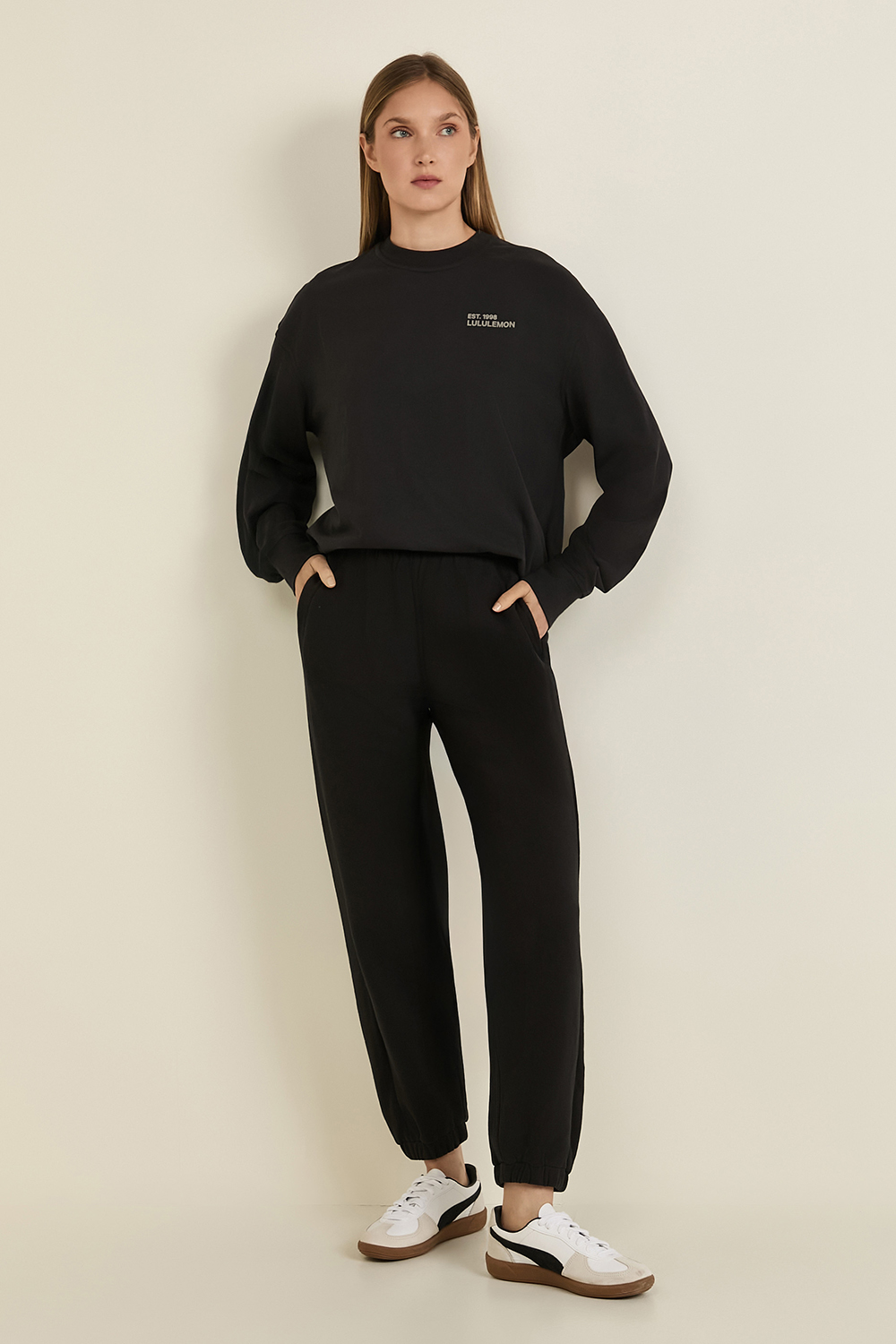 Heavyweight Cotton Crewneck Long-Sleeve Shirt LULULEMON